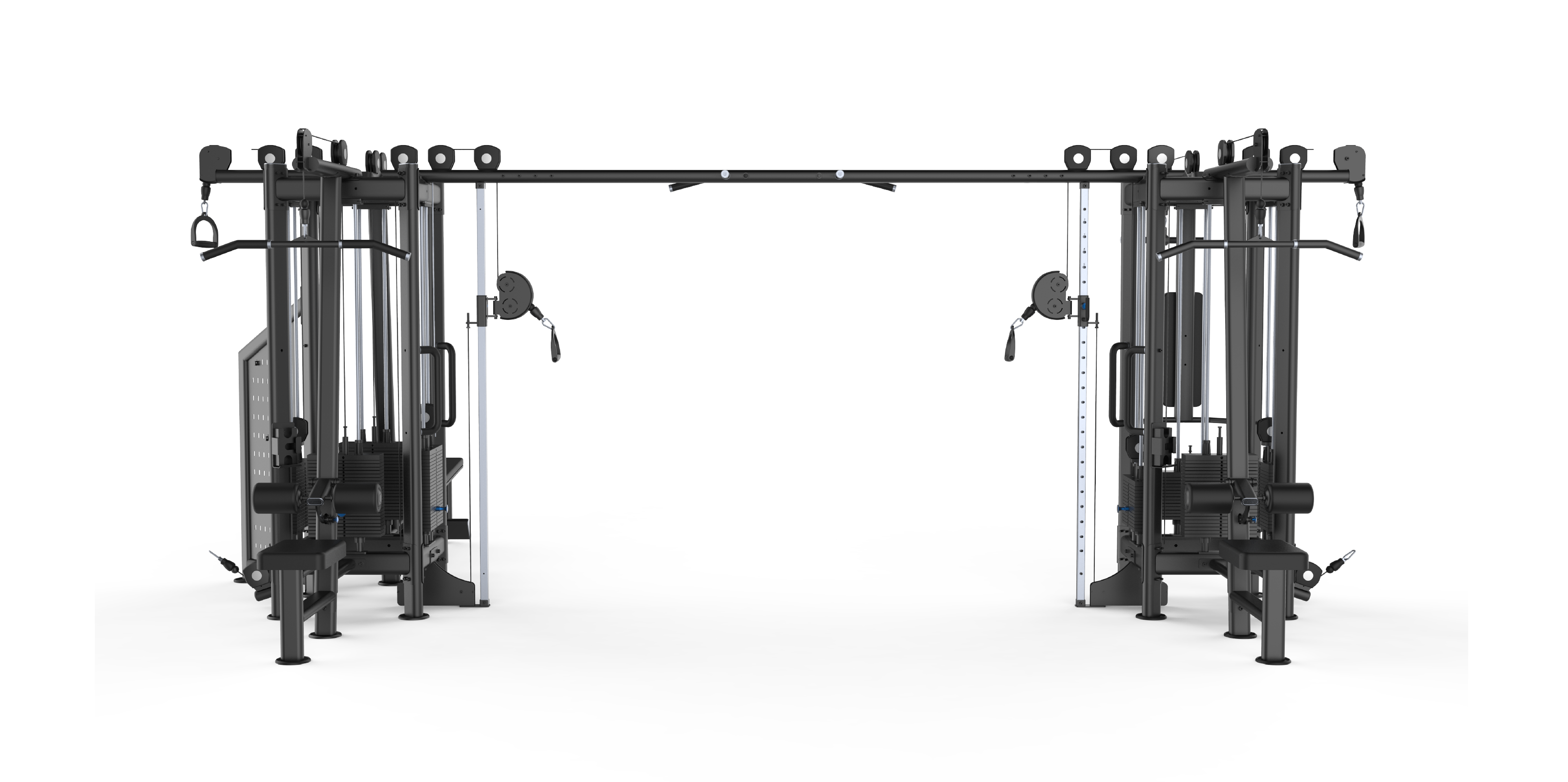 Torre Multiestación Fitness Market - 8 Puestos 1205 kg