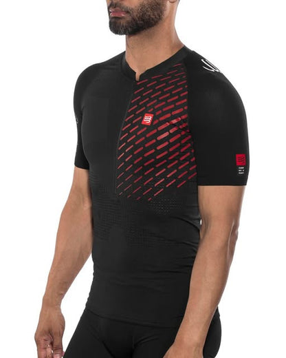 Camiseta Compressport Trail Running Postural SS Top Negro