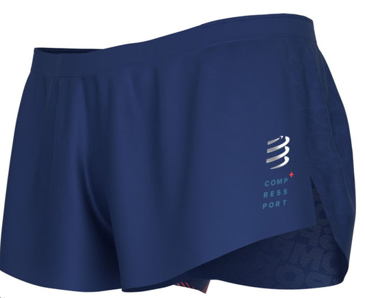 Racing Split Overshort Men Blue