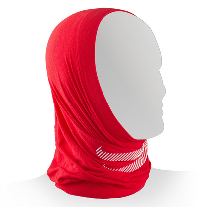 Cuello Deportivo Compressport 3D Thermo Headtube - Rojo