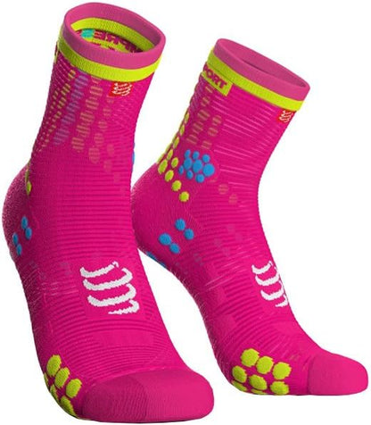 Racing Socks V3.0 Running High Fluo-Pink