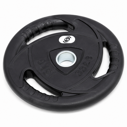 Disco Olimpico En Acero y Caucho 2 Pulgadas -15KG