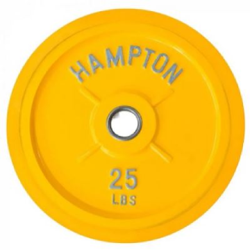 Discos Plate Rubber Bumper 25Lbs
