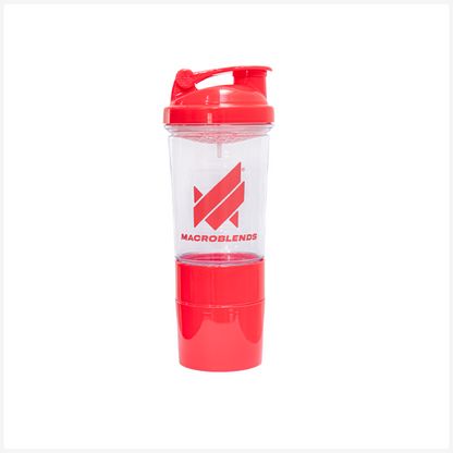 Shaker Mezclador para Proteína Rojo