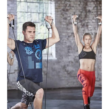 Banda de Ejercicio con Tubo de Resistencia Media Ajustable  Reebok