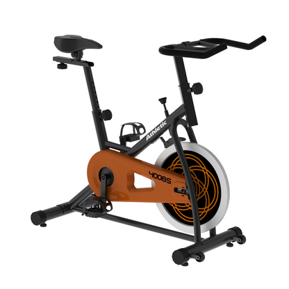 Bicicleta estática Athletic 400BS + Banco de pesas plegable ATHLETIC