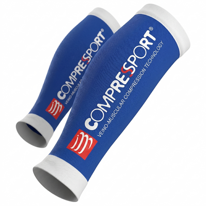 Pantorrillera Compressport Calf R2 - Azul