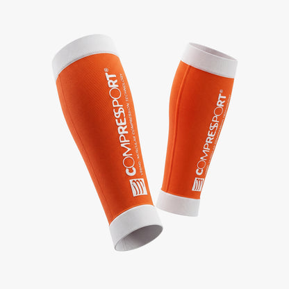 Pantorrillera Compressport Calf R2 - Naranja