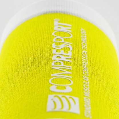 Pantorrillera Compressport Calf R2 - Amarillo