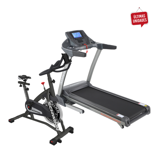 Trotadora Athletic 3290T + Bicicleta Schwinn IC2