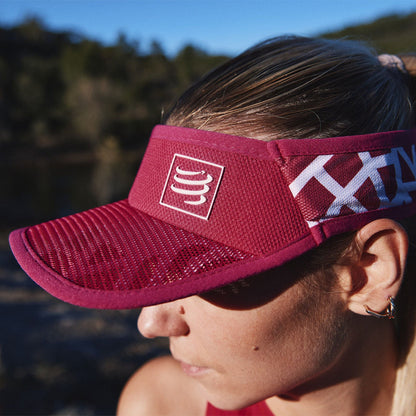 Visor Compressport Spiderweb Ultralight - Pink