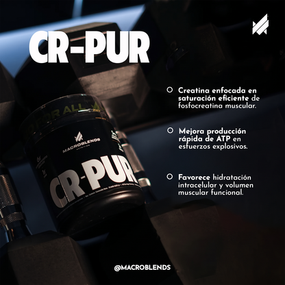 Creatina CR-PUR Macroblends 60 Servicios