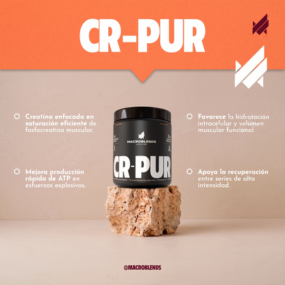 Creatina CR-PUR Macroblends 60 Servicios
