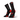 Calcetines Ciclismo Compressport T1 Negro/Rojo