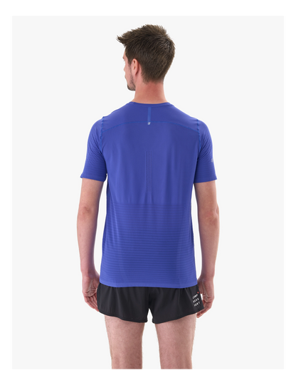Camiseta Compressport Pro Racing SS Hombre - Dazz Blue