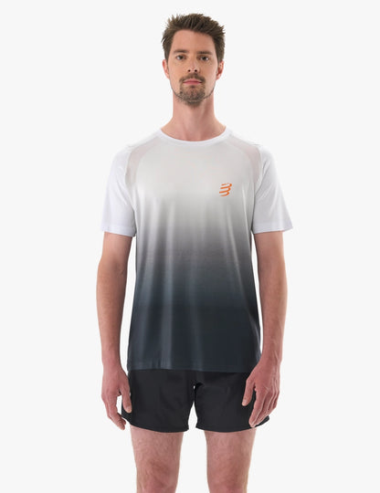 Camiseta Compressport Performance SS Hombre - Sugar Black
