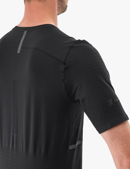Camiseta Compressport Pro Racing SS Hombre - Black