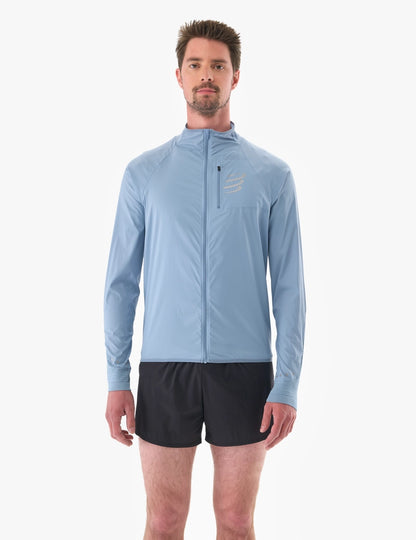 Chaqueta Compressport Hurricane Windproof - Denim