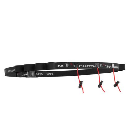 Cinturón Compressport Race Number Belt - Black 01
