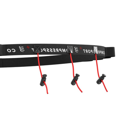 Cinturón Compressport Race Number Belt - Black 01