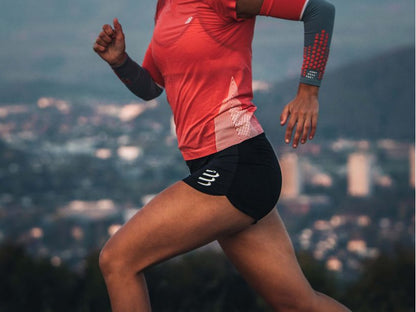 Shorts Compressport Performance Overshort - Negro