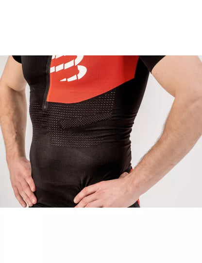 Triathlon Postural Aero SS Top, Black