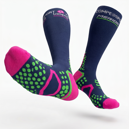 Full Socks Blue V2 Lampre Merida Fs