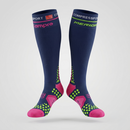Full Socks Blue V2 Lampre Merida Fs