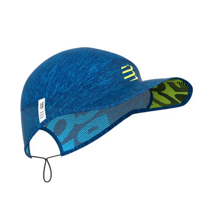 Gorra Deportiva Compressport Multisports - Azul Visera Ajustable