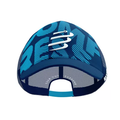 Gorra Deportiva Compressport Trucker - Azul Talla Única