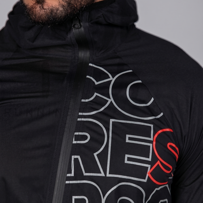 Chaqueta Compressport Hurricane Waterproof 10/10 - Black L