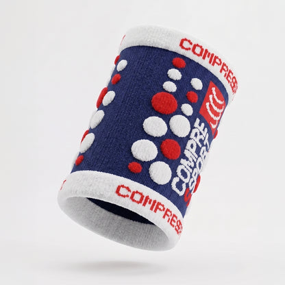Cycling Sweat Band Blue-Red-White