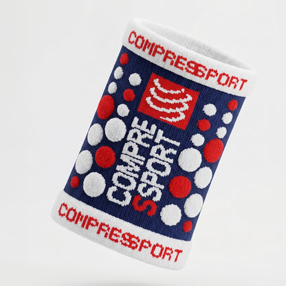 Cycling Sweat Band Blue-Red-White
