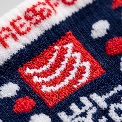 Cycling Sweat Band Blue-Red-White