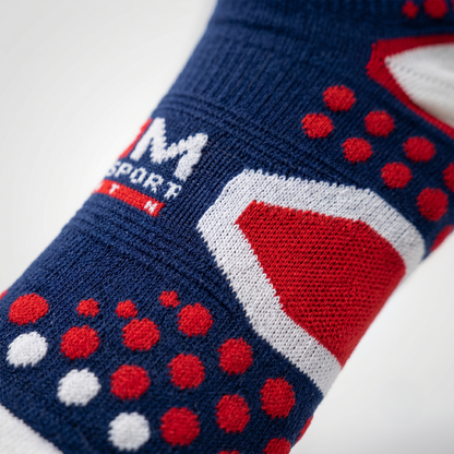 Iam Full Socks Blue Red White