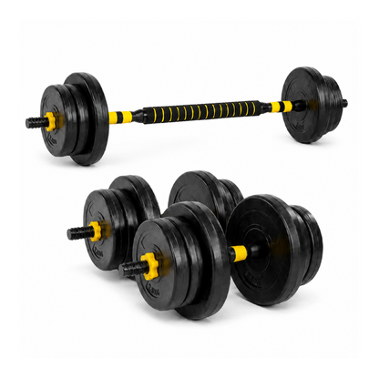 Set de Barra con Discos Fitness Market
