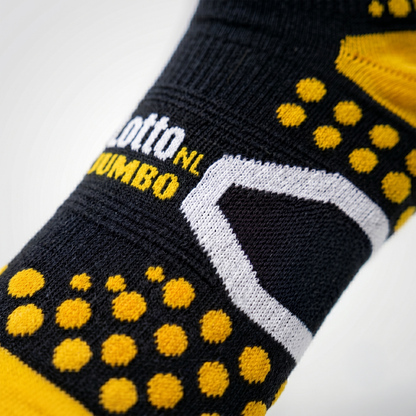 Lotto Jumbo Full Socks Black Yellow