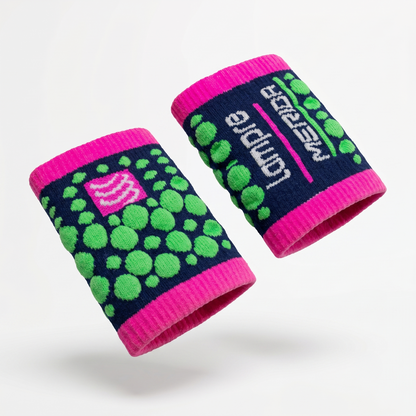 Lampre Merida Sweat Band Blue-Pink-Green