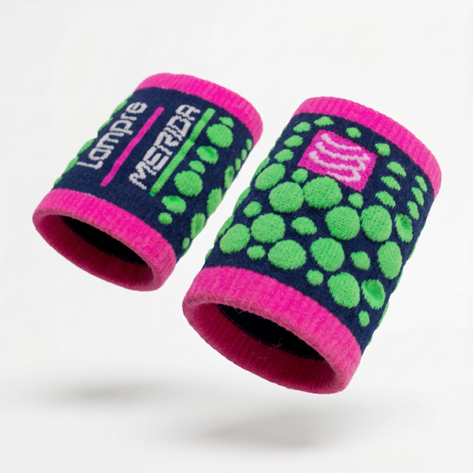 Lampre Merida Sweat Band Blue-Pink-Green