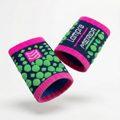 Lampre Merida Sweat Band Blue-Pink-Green
