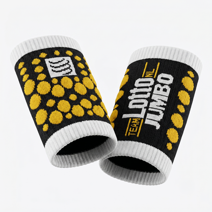 Lotto Jumbo Sweat Band Black-Yellow