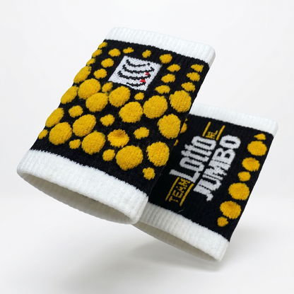 Lotto Jumbo Sweat Band Black-Yellow