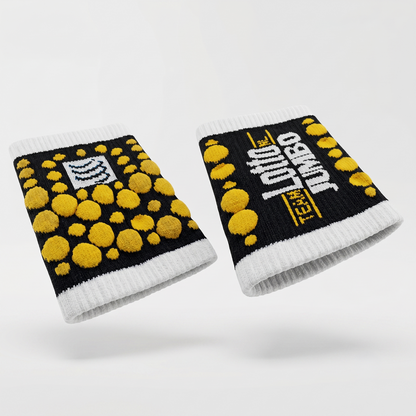 Lotto Jumbo Sweat Band Black-Yellow