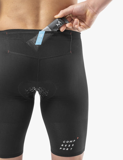 Shorts Compressport Tri Under Control T2 - Black