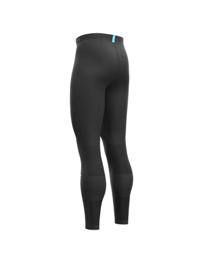 Mallas Compressport Run Under Control Full Tights - Negro T1