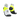 Ultra Trail Low Socks WHITE/SAFE YELLOW