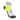 Ultra Trail Low Socks WHITE/SAFE YELLOW