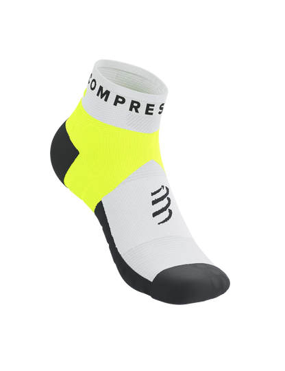 Ultra Trail Low Socks WHITE/SAFE YELLOW