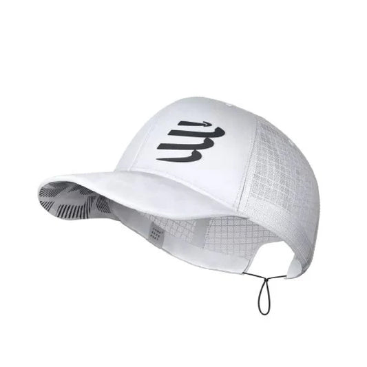 Racing Trucker Cap White Black