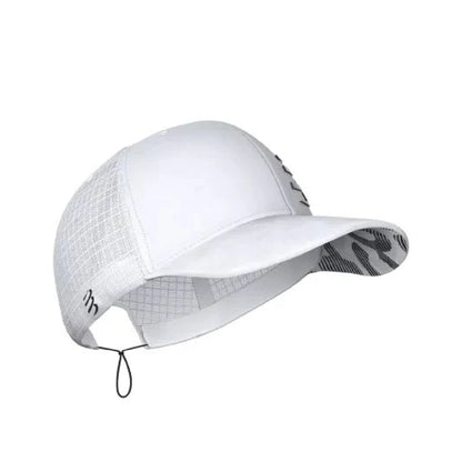 Racing Trucker Cap White Black